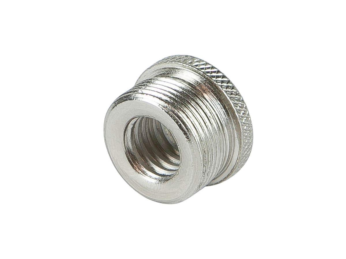 Monoprice 602000 Screw Thread Adapter for Microphone Stand (5/8 Male to 3/8 Female), Silver